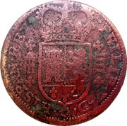 4 Maravedis - Felipe V Segovia; 1st type obverse image