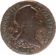 4 Maravedis - Carlos III obverse image