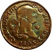 4 Maravedis - Carlos IV obverse image