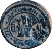 6 Maravedis - Felipe IV countermark obverse image