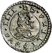 8 Maravedis - Felipe IV billon obverse image