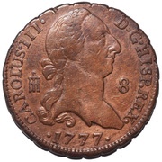 8 Maravedis - Carlos III obverse image