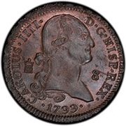 8 Maravedis - Carlos IV obverse image