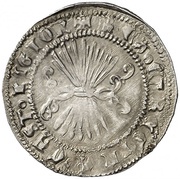 ½ Real - Ferdinandus V and Elisabet I Granada, Spain, 1497-1566 reverse image