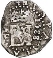 ½ Real - Felipe II obverse image