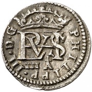 ½ Real - Felipe III milled obverse image