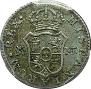 ½ Real - Carlos IV, Spain, 1789-1808 reverse image