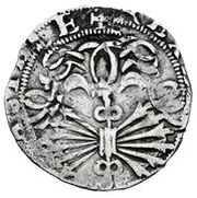 1 Real - Ioana and Carolus I, Spain, 1550-1566 reverse image