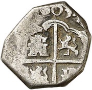 1 Real - Felipe III, Spain, 1599-1621 reverse image