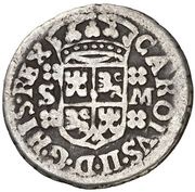 1 Real "Maria" - Carlos II milled obverse image
