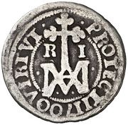 1 Real "Maria" - Carlos II milled, Spain, 1700 reverse image