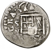 1 Real - Felipe V Seville,hammered obverse image