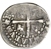 1 Real - Felipe V Seville,hammered, Spain, 1700-1704 reverse image