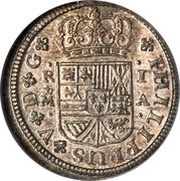 1 Real - Felipe V Madrid obverse image