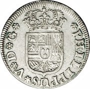 1 Real - Felipe V Seville,no initials obverse image