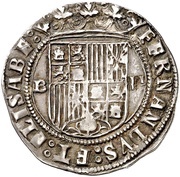2 Reales - Ferdinandus V and Elisabet I Burgos obverse image