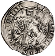 2 Reales - Ferdinandus V and Elisabet I Segovia, Spain, 1520-1566 reverse image