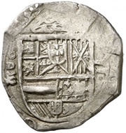 2 Reales - Felipe II Valladolid obverse image
