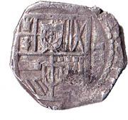 2 Reales - Felipe III hammered obverse image