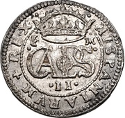 2 Reales - Carlos II obverse image
