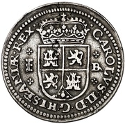 2 Reales "Maria" - Carlos II milled obverse image