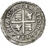 2 Reales - Felipe V Seville, Spain, 1701-1711 reverse image