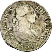 2 Reales - Carlos IV obverse image