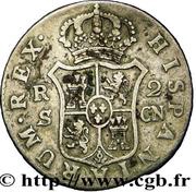 2 Reales - Carlos IV, Spain, 1788-1808 reverse image