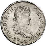 2 Reales - Fernando VII traveling mint obverse image