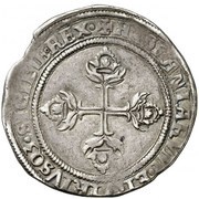 3 Reales - Carolus V, Spain, 1534 reverse image