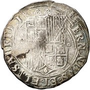 4 Reales - Ferdinandus V and Elisabet I Segovia obverse image