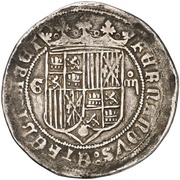 4 Reales - Ferdinandus V and Elisabet I Granada obverse image