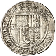 4 Reales - Ferdinandus V and Elisabet I Toledo obverse image