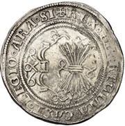 4 Reales - Ferdinandus V and Elisabet I Toledo, Spain, 1506-1566 reverse image