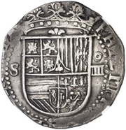 4 Reales - Felipe II Seville obverse image