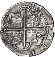 4 Reales - Felipe II Seville, Spain, 1556-1598 reverse image