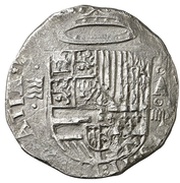 4 Reales - Felipe II Valladolid obverse image
