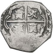 4 Reales - Felipe V Madrid, Spain, 1704 reverse image
