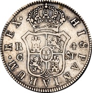 4 Reales - Fernando VII, Spain, 1811 reverse image