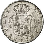 4 Reales - Fernando VII Madrid, Spain, 1813-1814 reverse image