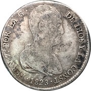 4 Reales - Fernando VII Valencia obverse image