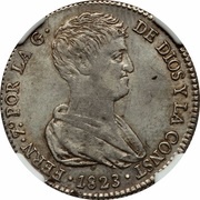 4 Reales - Fernando VII Valencia obverse image