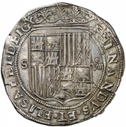 8 Reales - Ferdinandus V and Elisabet I obverse image