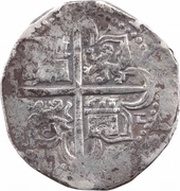 8 Reales - Felipe II Seville, Spain, 1566-1599 reverse image
