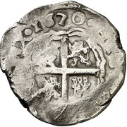 8 Reales - Carlos II, Spain, 1666-1680 reverse image
