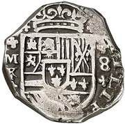 8 Reales - Felipe V Madrid obverse image