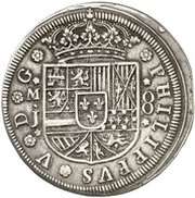 8 Reales - Felipe V Madrid,PHILIPPVS obverse image