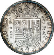 8 Reales - Felipe V Seville obverse image