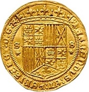 1 Ducat - Ferdinandus V and Elisabet I, Spain, 1497-1548 reverse image