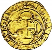 1 Escudo - Ioana and Carolus I, Spain, 1516-1556 reverse image